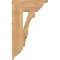 Ekena Millwork Balboa Traditional Smooth Bracket, Western Red Cedar, 5 1/2"W x 18"D x 30"H BKT06X18X30BOA01SWR - alternate 4